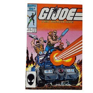 Marvel G.I. Joe A Real American Hero #51 1986 Comic Book Collector Bagged Boarde